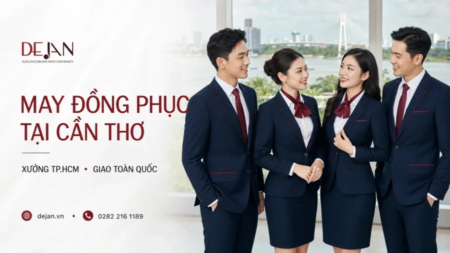 May Đồng Phục Tại Cần Thơ - Xưởng DeJan TP.HCM, Giao Toàn Quốc