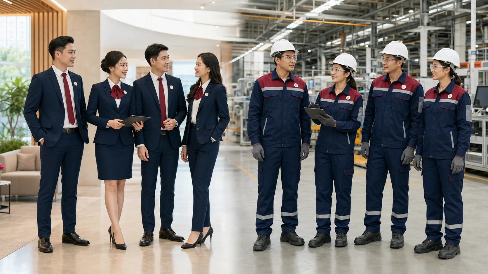 May đồng phục công sở tại Long An - giao hàng nhanh, đúng tiến độ