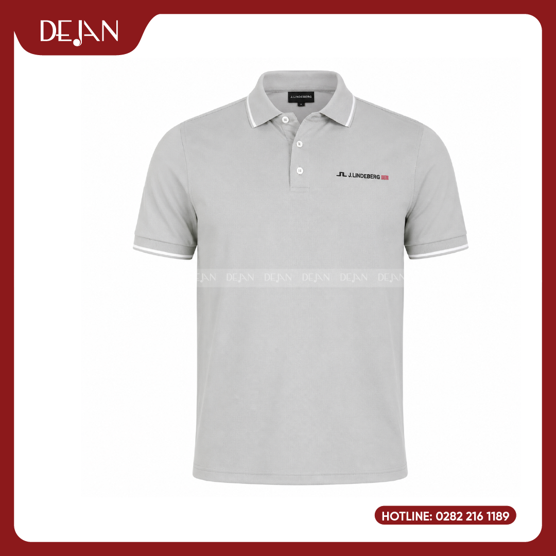 PLDJ04-dong-phuc-ao-thun-polo-02 Đồng Phục Áo Thun Polo PLDJ04 – Nhã Nhặn Với Tông Xám Sáng