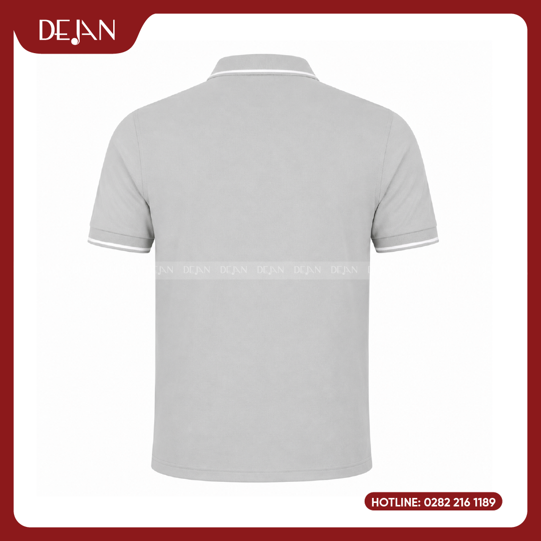 PLDJ04-dong-phuc-ao-thun-polo-03 Đồng Phục Áo Thun Polo PLDJ04 – Nhã Nhặn Với Tông Xám Sáng