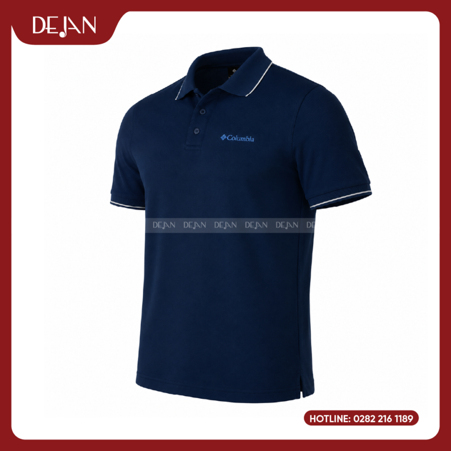Đồng Phục Áo Thun Polo PLDJ06 Thanh Lịch Với Tông Xanh Navy