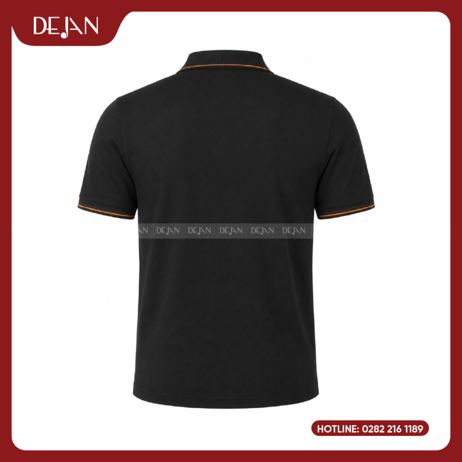 Đồng Phục Áo Thun Polo PLDJ07 Cá Tính Với Tông Đen