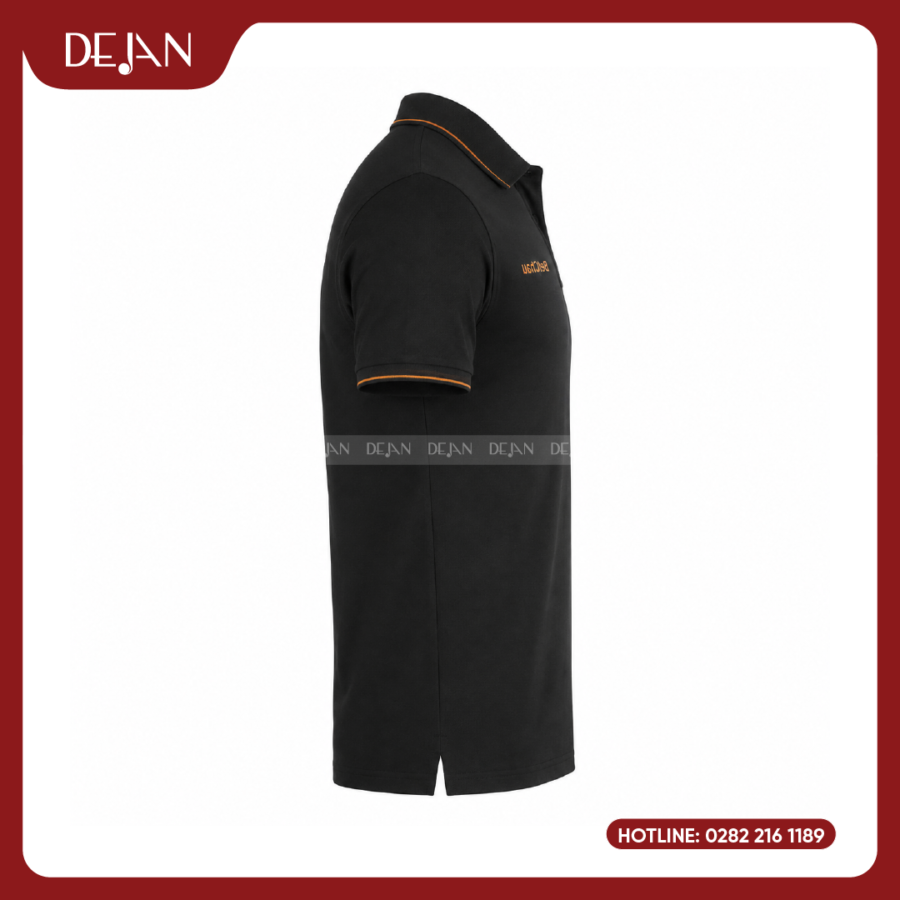Đồng Phục Áo Thun Polo PLDJ07 Cá Tính Với Tông Đen