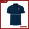 Đồng Phục Áo Thun Polo PLDJ08 Sang Trọng Với Tông Xanh Navy Phối Ánh Vàng