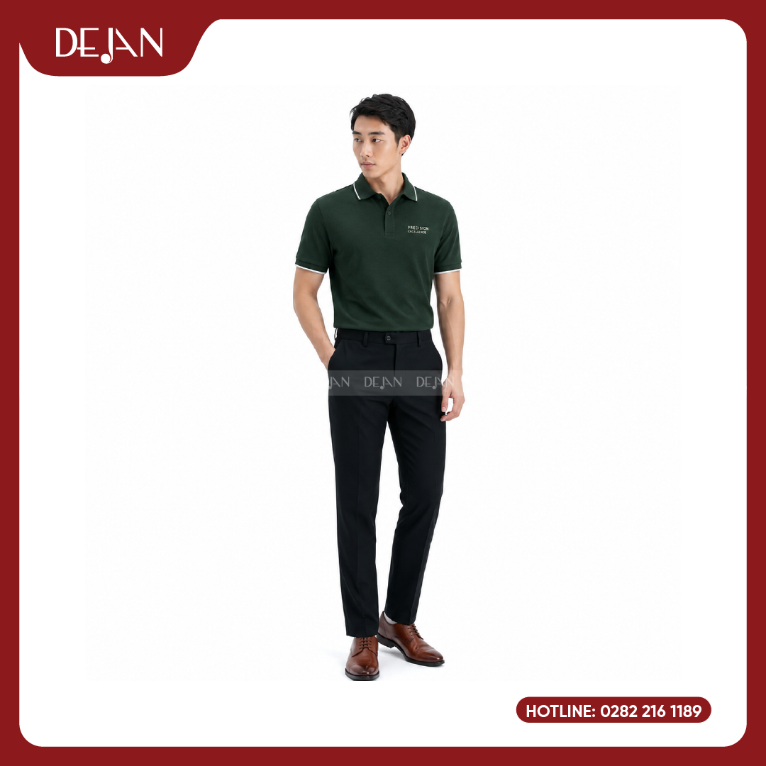 PLDJ12-dong-phuc-ao-thun-polo-01 Đồng Phục Áo Thun Polo PLDJ12 Khác Biệt Với Tông Xanh Lá Đậm
