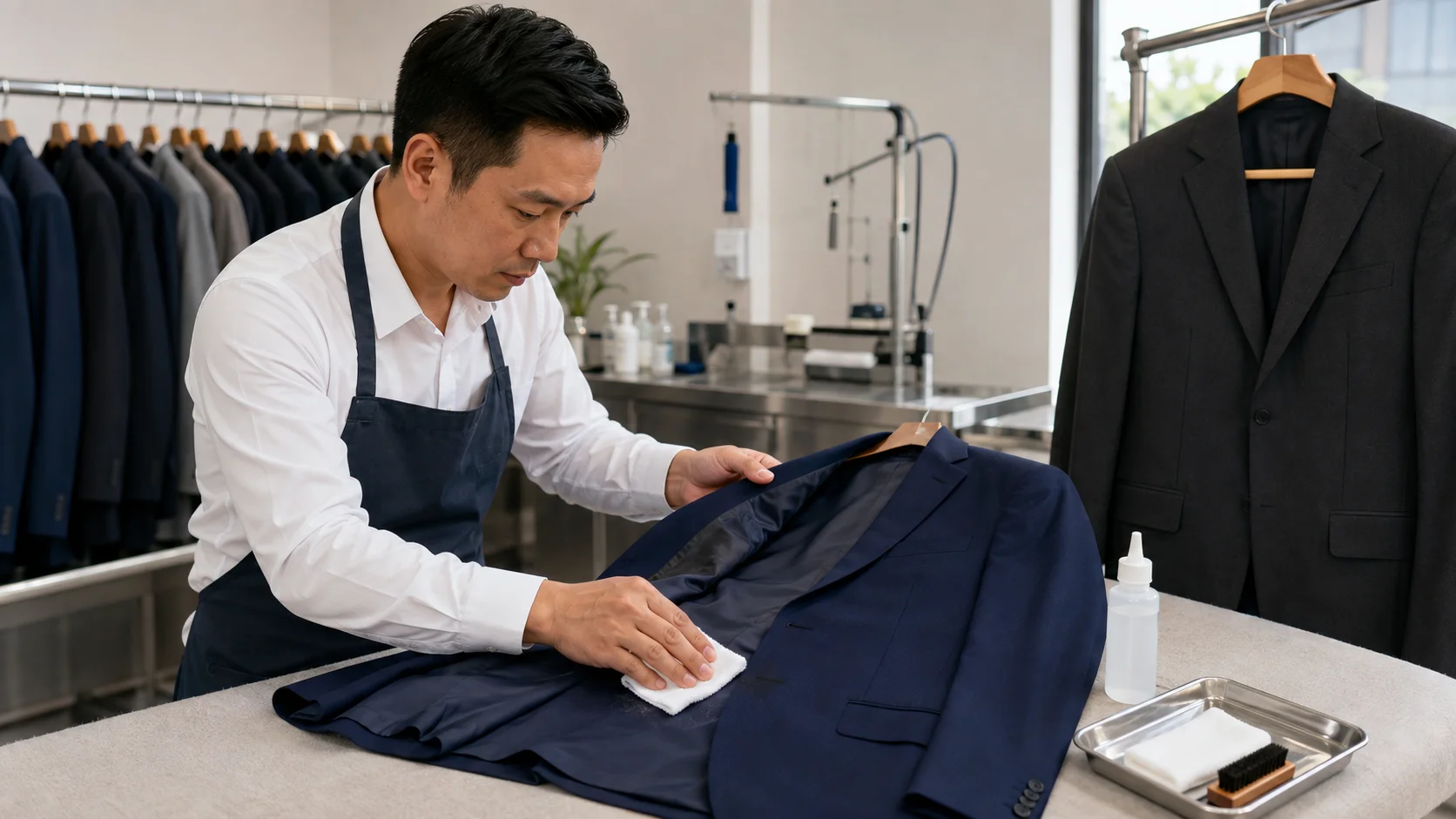 Cách bảo quản vest đồng phục công sở luôn phẳng phiu, bền màu như mới 4 Cách bảo quản vest đồng phục công sở luôn phẳng phiu