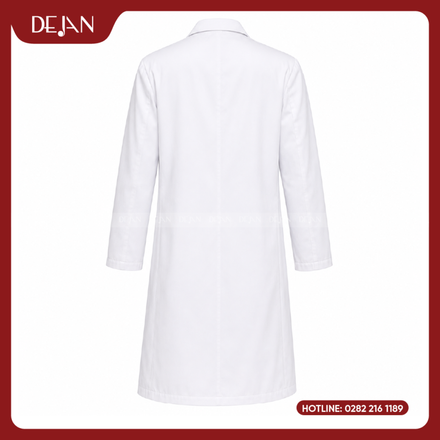 Đồng Phục Blouse Bác Sĩ DJDPBBS1001 - Trắng Tinh Khôi, Biểu Tượng Của Niềm Tin
