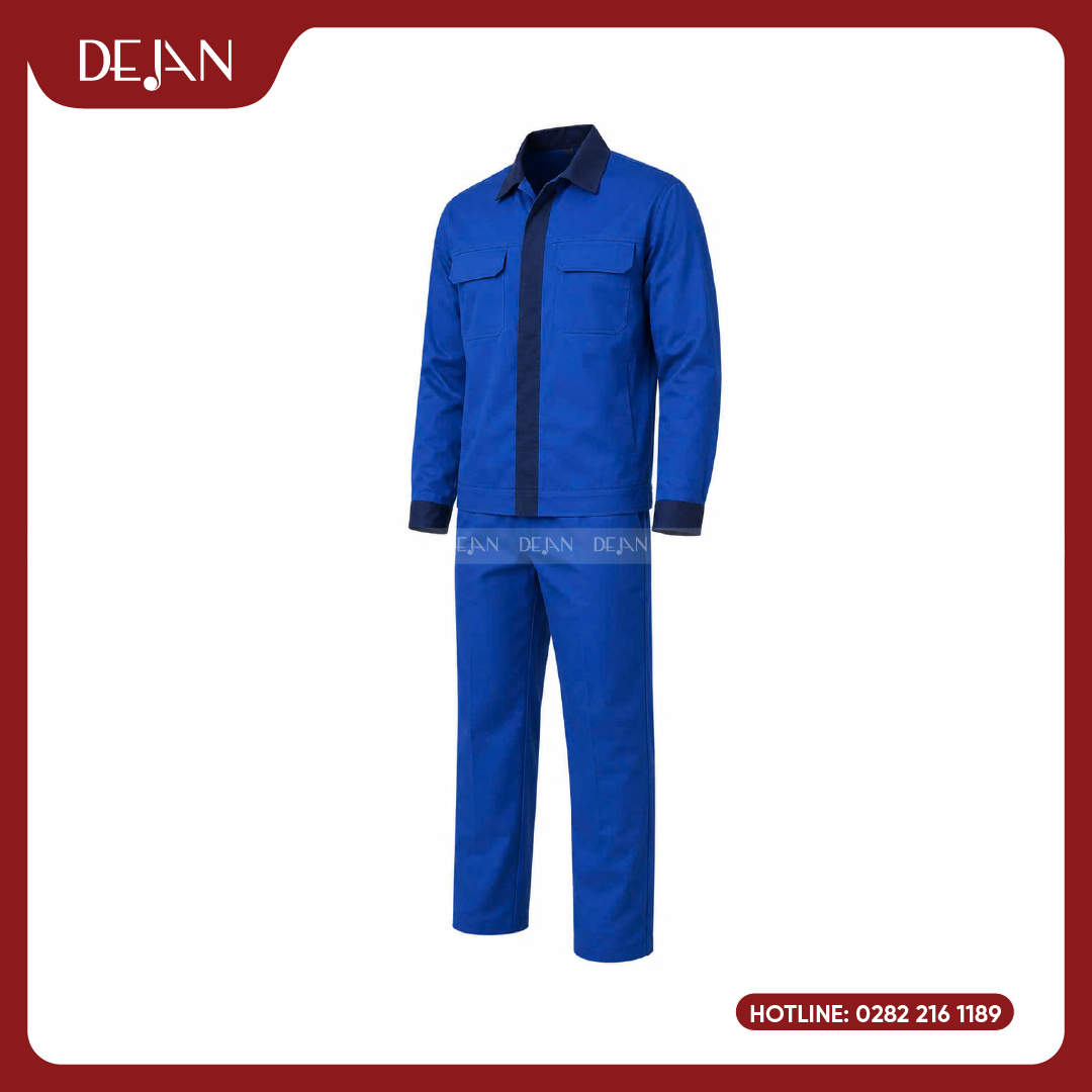 DJDPCN1002-dong-phuc-cong-nhan-05 Đồng Phục Công Nhân DJDPCN1002 - Xanh Dương Tươi Sáng, Dễ Nhận Diện