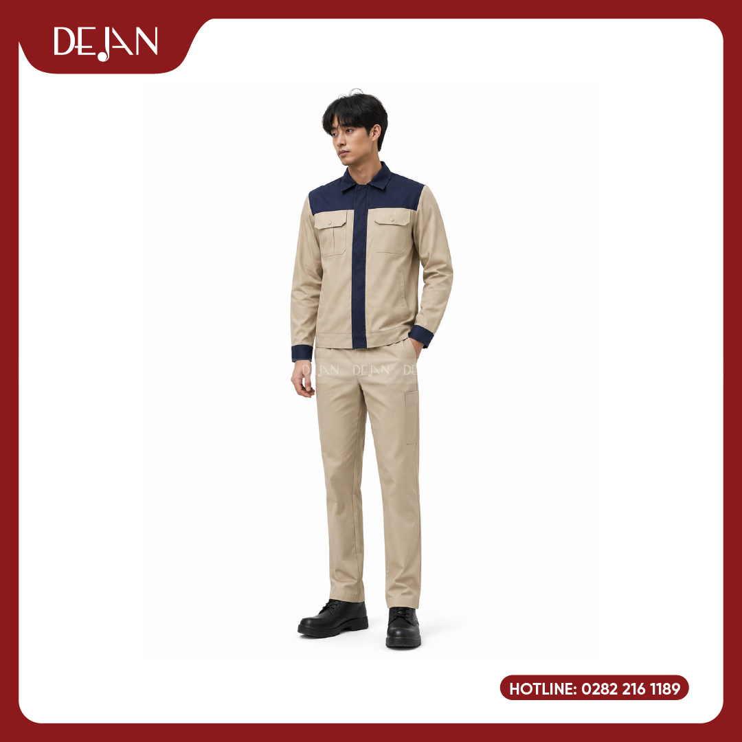 DJDPCN1004-dong-phuc-cong-nhan-01 Đồng Phục Công Nhân DJDPCN1004 - Navy Phối Trắng Chỉn Chu