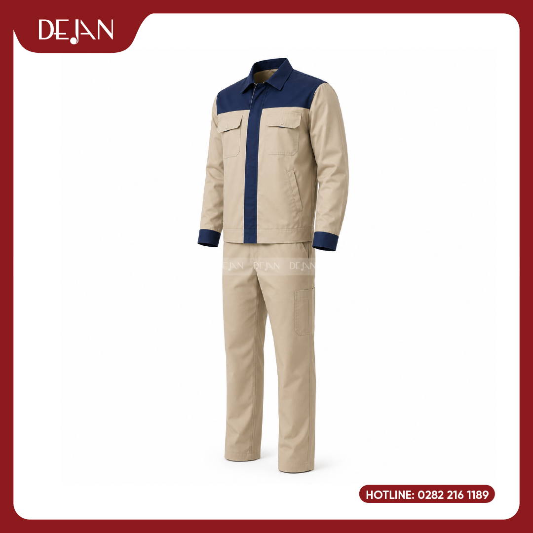 DJDPCN1004-dong-phuc-cong-nhan-05 Đồng Phục Công Nhân DJDPCN1004 - Navy Phối Trắng Chỉn Chu