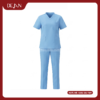 Đồng Phục Hộ Lý DJDPHLBN1005 - Xanh Dương Nhạt Có Túi Ngực Tiện Dụng