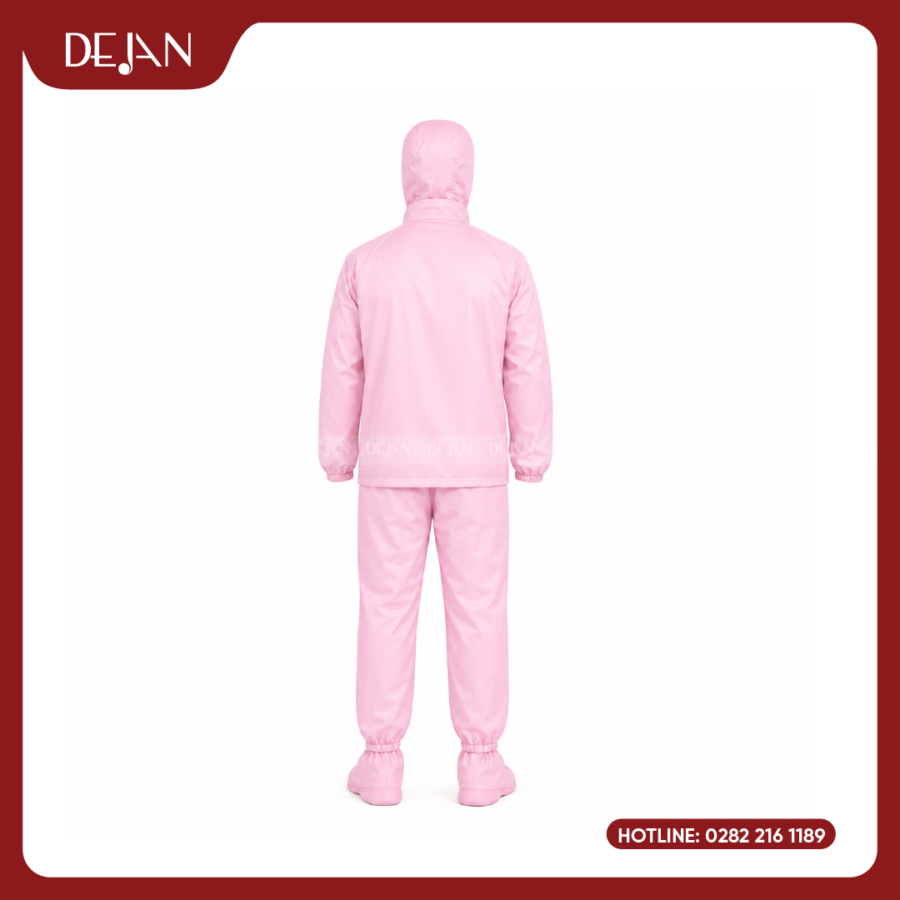 Đồng Phục Phòng Sạch DJDPPS1006 - Hồng Nhạt Nhẹ Nhàng