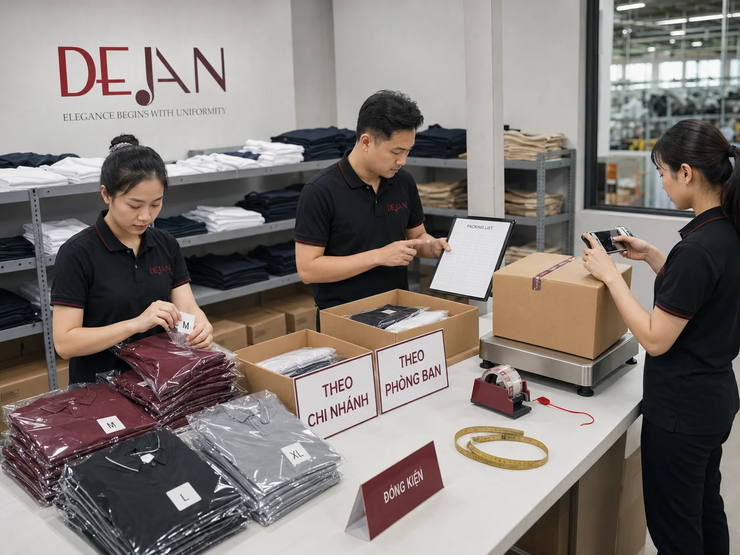 May đồng phục gửi đi Canada: Giải pháp đặt may online từ Việt Nam