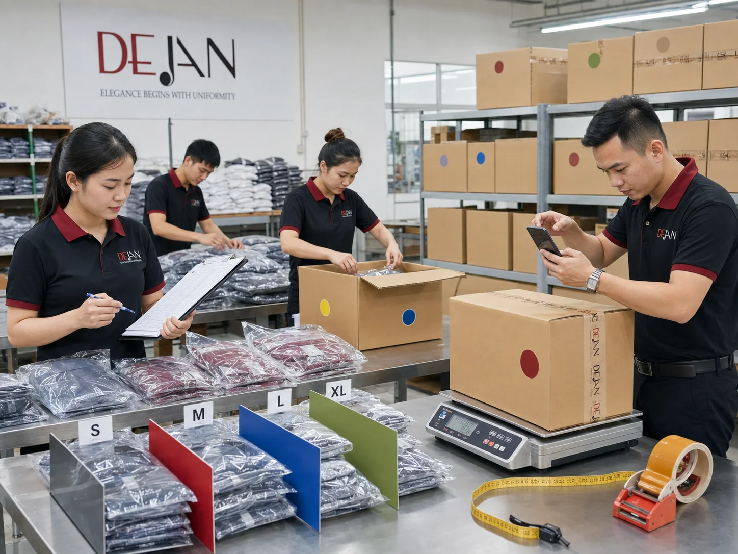 May đồng phục gửi đi Úc: Tư vấn mẫu, size và giao hàng từ Việt Nam