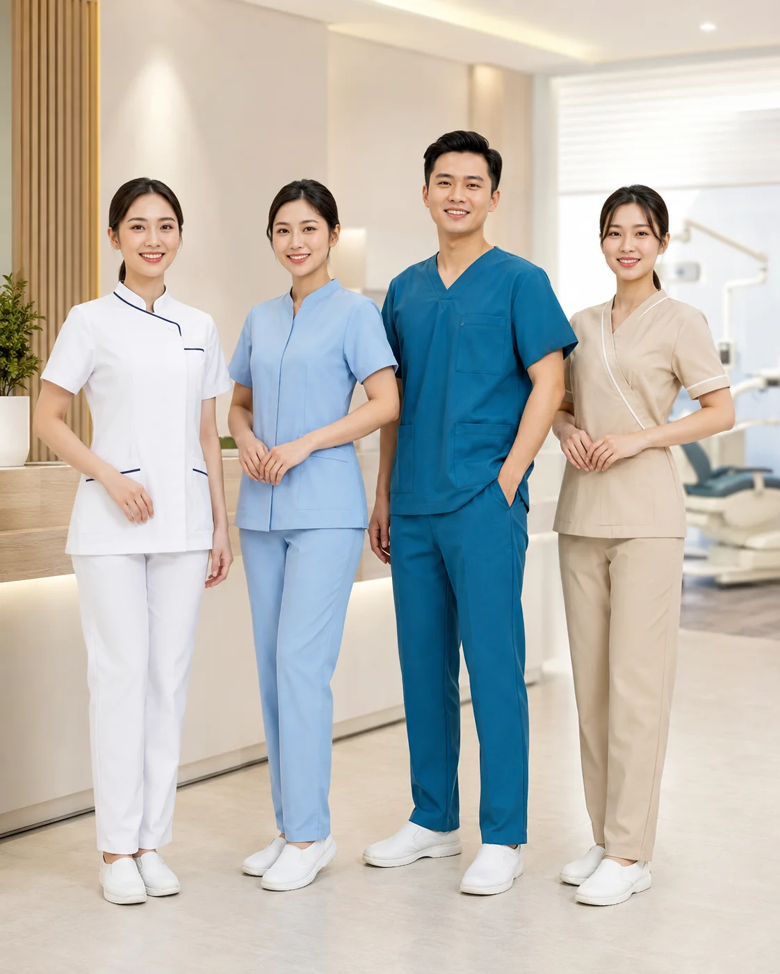 Đồng phục chuỗi phòng khám nhiều chi nhánh