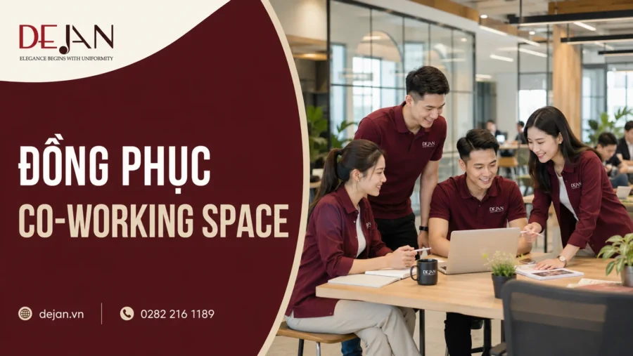 Đồng phục co-working space: Phong cách trẻ, linh hoạt, chuyên nghiệp