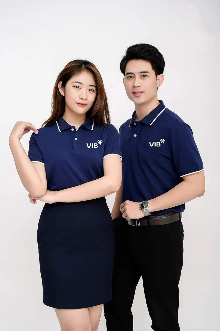 Đồng phục giao dịch viên và nhân viên tín dụng ngân hàng
