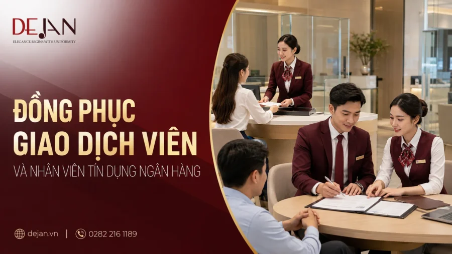 Đồng phục giao dịch viên và nhân viên tín dụng ngân hàng: Có cần phân biệt?