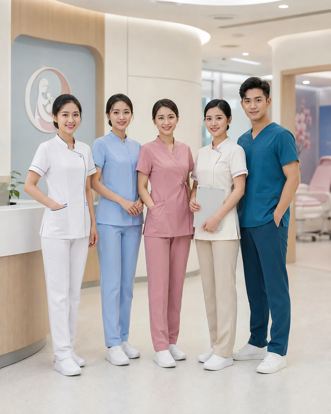 Đồng phục phòng khám đa khoa tư nhân