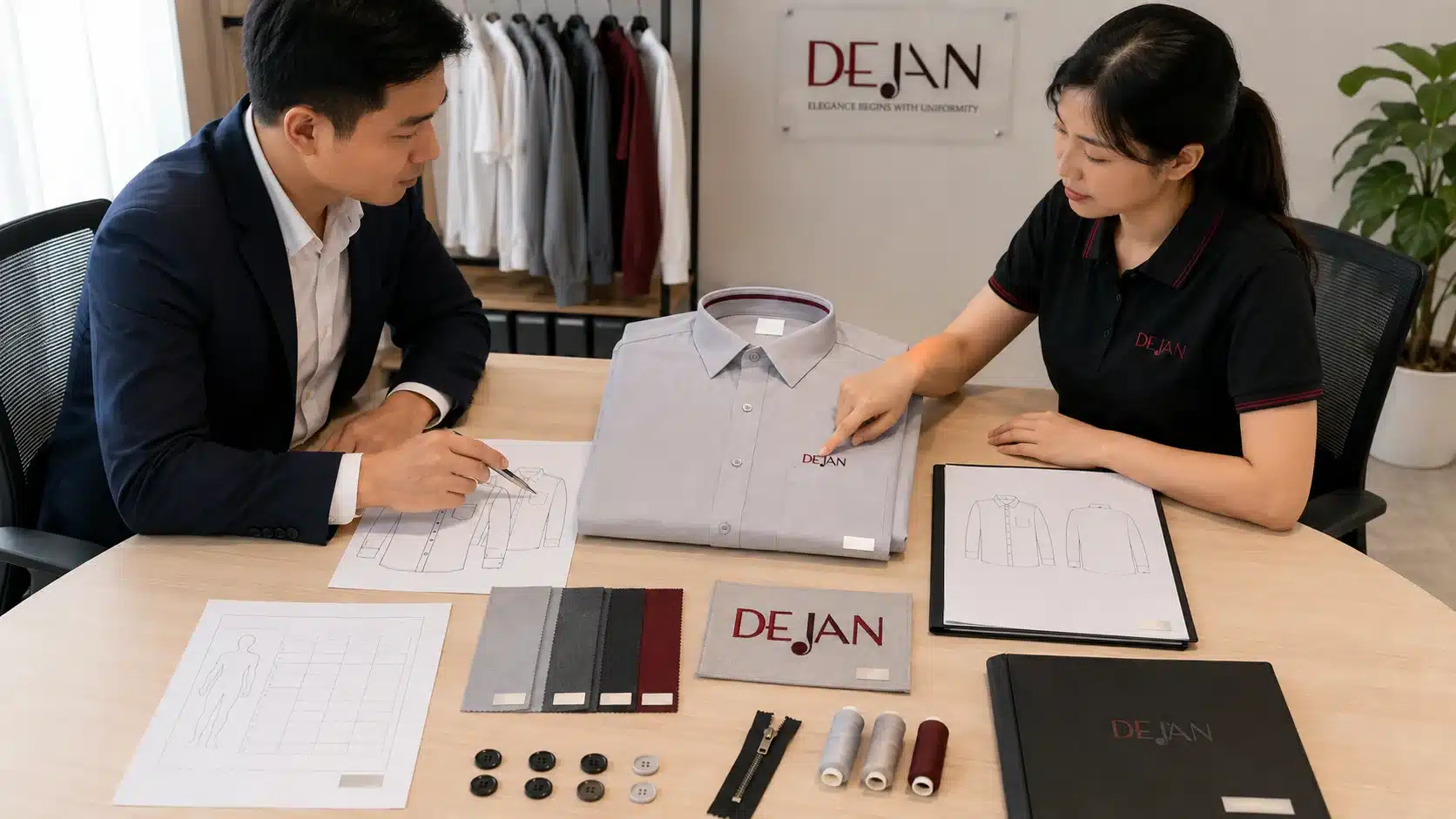 Tech pack đồng phục doanh nghiệp gồm gì? Cách khóa thông số để tái sản xuất không lệch mẫu 7 Tech pack đồng phục doanh nghiệp gồm gì? Cách khóa thông số để tái sản xuất không lệch mẫu
