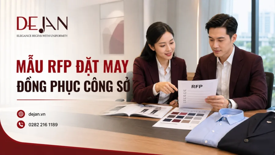 Mẫu RFP đặt may đồng phục công sở: Bộ yêu cầu giúp HR và phòng thu mua so sánh báo giá