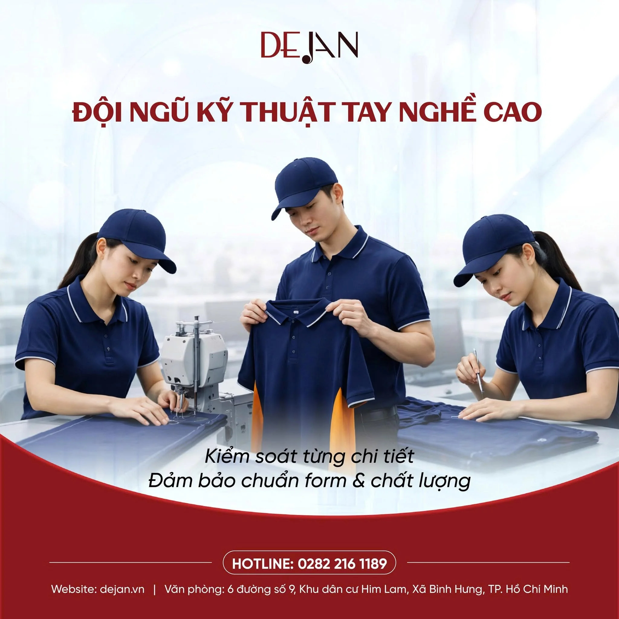 May đồng phục nhanh tại TP.HCM