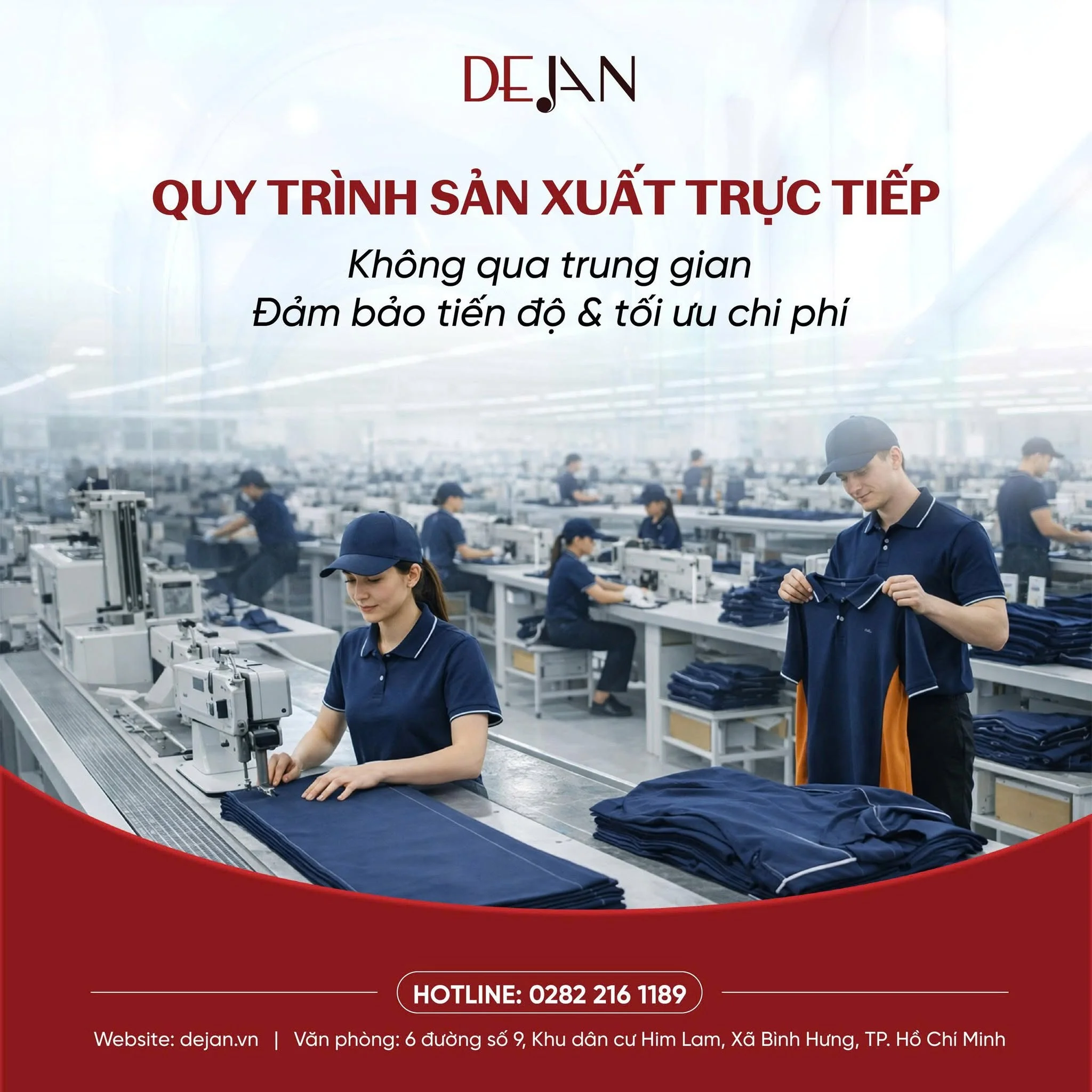 May đồng phục nhanh tại TP.HCM