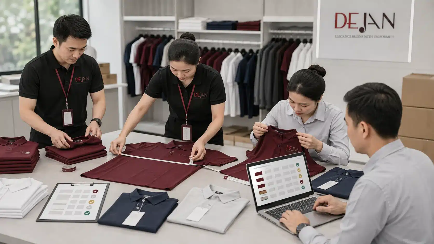 Mẫu biên bản nghiệm thu đồng phục doanh nghiệp: 12 tiêu chí cần ghi thành số liệu