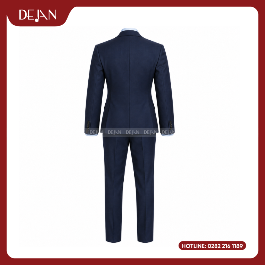 Đồng Phục Quản Lý Nhà Hàng DJDPQLNH1003 - Suit Navy Nam Chuyên Nghiệp