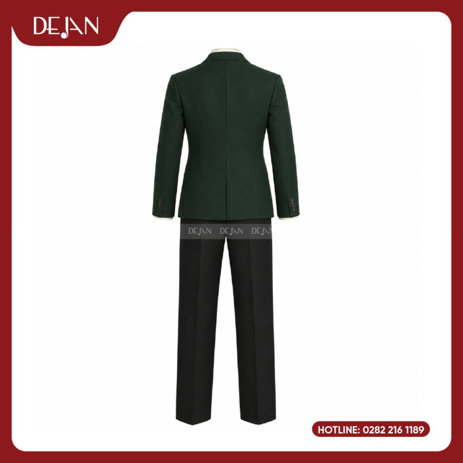 Đồng Phục Quản Lý Nhà Hàng DJDPQLNH1009 - Xanh Lá Đậm Nam Sang Trọng