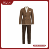 Đồng Phục Quản Lý Nhà Hàng DJDPQLNH1013 - Suit Nâu Nam Cá Tính, Ấm Áp