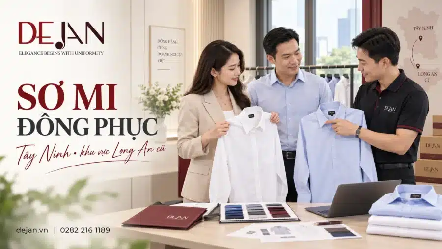 Đặt áo sơ mi đồng phục tại Tây Ninh và khu vực Long An cũ