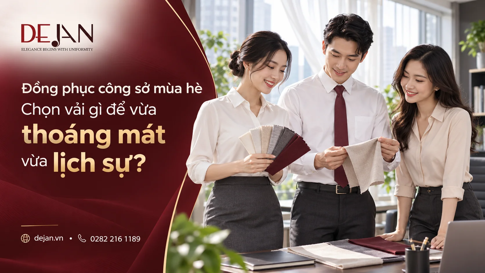 Đồng phục công sở mùa hè