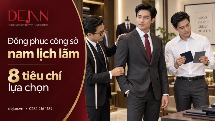 Đồng phục công sở nam lịch lãm