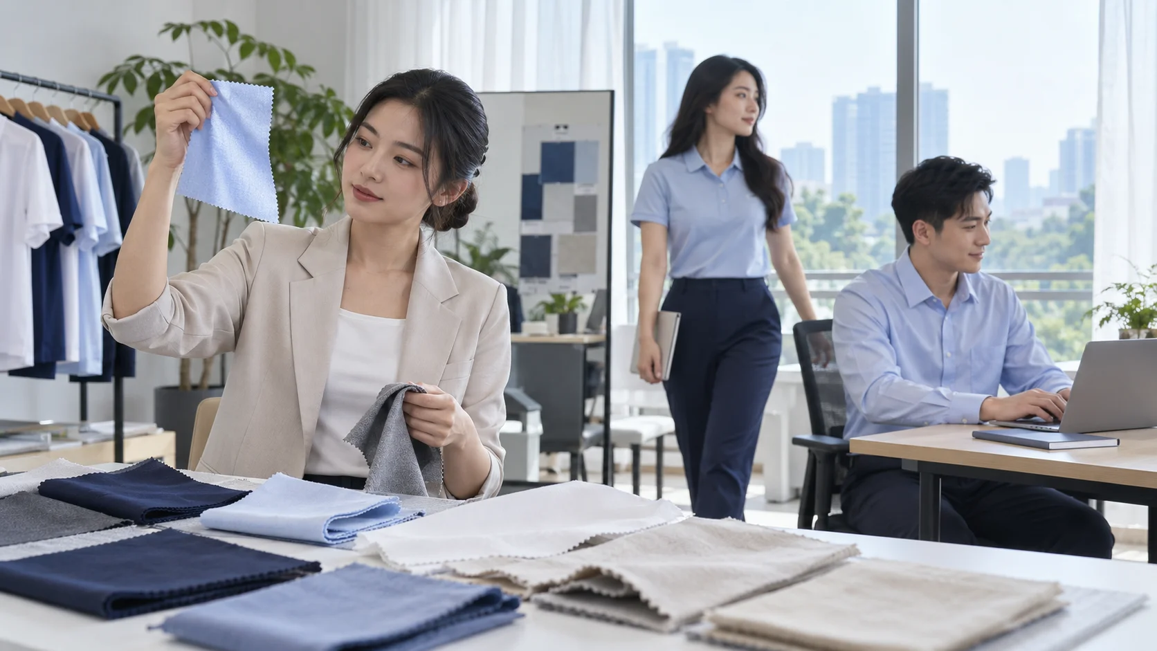 Đồng phục công sở mùa hè: Chọn vải gì để vừa thoáng mát vừa lịch sự?