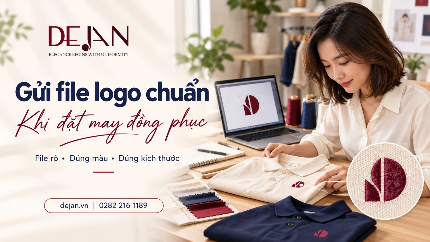 Cách gửi file logo chuẩn khi đặt may đồng phục