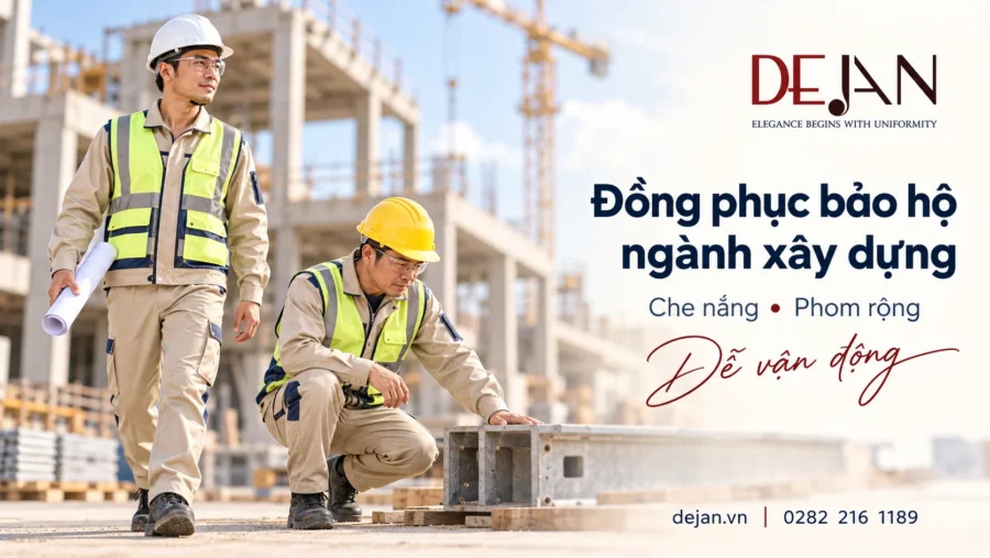 Đồng phục bảo hộ cho ngành xây dựng