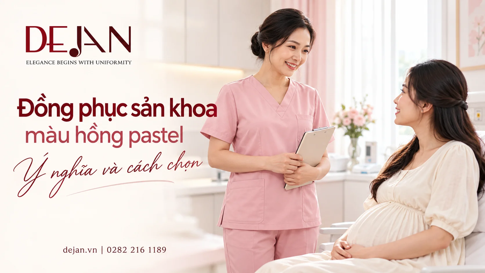 Đồng phục sản khoa màu hồng pastel: Ý nghĩa và cách chọn