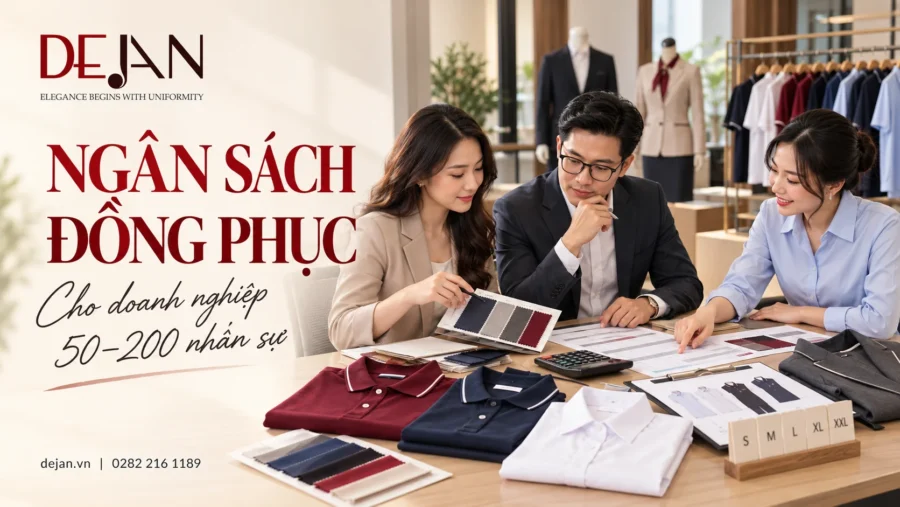 Kế hoạch ngân sách may đồng phục cho doanh nghiệp 50-200 nhân sự